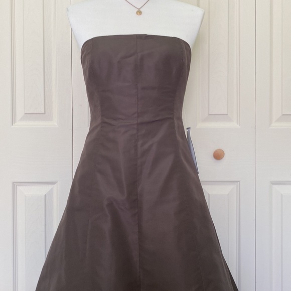 Women’s New J.Crew Sadie Dress Espresso Brown Sz 2 - Picture 2 of 9